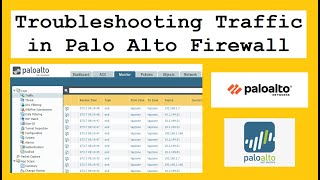 Traffic Troubleshooting in Palo Alto firewall  where packet is being dropped  palo alto training [upl. by Kori]