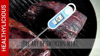 4K The Art Of Smoking Meat  Kettleman CharBroil Grill [upl. by Yhtimit925]