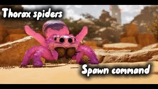 Spawn command for thorax spiders in ark ascended console [upl. by Tammi494]