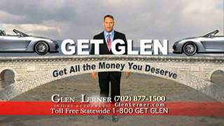 Car Accident Get Glen  Glen Lerner Commercial [upl. by Nahgem]