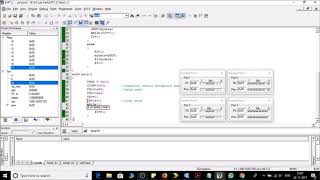 Transmit and Receive Serial Interrupt in Keil 8051 C Programming [upl. by Noreht]