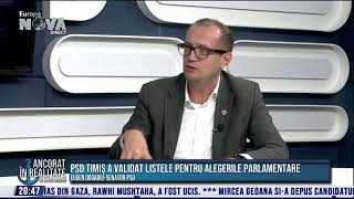 LIVE  PSD Timiș a validat listele pentru alegerile parlamentare  Ancorat in Realitate  03102024 [upl. by Lucien]