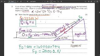 Mathematics 9709 42FM21 Mechanics [upl. by Noved]