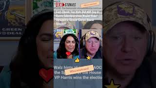 Fact Check Tim Walz Did NOT Say A Harris Admin Would Make Alexandria OcasioCortez House Speaker [upl. by Hteazile]