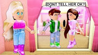 I Spent 24 Hours In My HATERS Mansion And My BOYFRIEND Was There Roblox [upl. by Arita888]