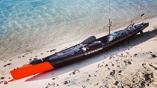 The Ultimate Offshore Fishing Kayak  Rigged Carbon Fibre Beast [upl. by Terrijo52]