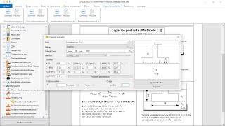 Calcul de la capacité portante  Méthode C et Phi [upl. by Ikkiv]