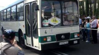 1er RALLYE DE BUSES CLASSICS DE BARCELONA SALIDA2 [upl. by Natale]