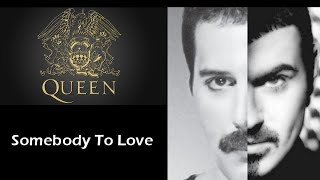 Queen amp George Michael  Somebody To Love by Stan The Freddie Mercury Tribute Concert with lyrics [upl. by Meelas]