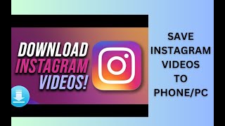 How to Download Instagram Videos amp Photos to Your PCPhone [upl. by Seidule]