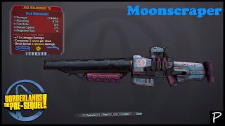 Borderlands The Pre Sequel Moonscaper Unique weapons 49 [upl. by December285]