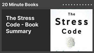 The Stress Code  Book Summary [upl. by Faust]