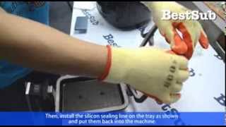 How to sublimate 3D phone cover with film from BestSub [upl. by Atterg]