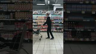 MOONWALK shopping  Лунной походкой по магазину  Robot Vall [upl. by Leary]