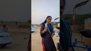 દરિયે પાર્ટી કરી ✨🔥Gujarati Mini vlog minivlog shorts gujrativlog beach [upl. by Ahsinotna770]