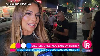 Cecilia Galiano platicó de Gomita su obra y de sus hijos en Monterrey  Gente Regia [upl. by Nomed]