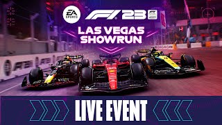 F1 23  Las Vegas Virtual Showrun feat Charles Leclerc [upl. by Ramilahs]