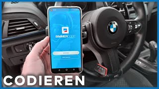 BMW codieren mit BimmerCode Anleitung zum codieren mit App für alle BMW Modelle [upl. by Mott]