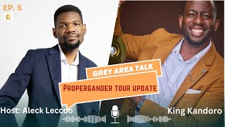 King Kandoro speaks on his Properganda tour and Warsaw Poland experience [upl. by Hsiri282]