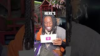 Kai Cenat Gets Gifted The New IPhone 16 By TMobile [upl. by Eirrot]