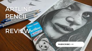 Artline Drawing pencil review for shading [upl. by Charley]