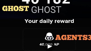 AIRDROPS GHOST ET AGENT301 COMMENT RÉUSSIR LE DAILY REWARD ET COMBO SIMPLE ✍️💰 [upl. by Nnyl130]