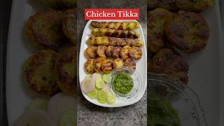 Chicken Tikka Kabab Recipe😋 Short Recipe [upl. by Mckinney]