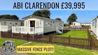 Stunning Static Caravan on a Large Fenced Plot for Sale in the UK [upl. by Arramas]