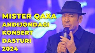 MISTER QAXA  ADNIJONDAGI YANGI YIL OQSHOMI KONSERT DASTURI 2024 [upl. by Amieva472]