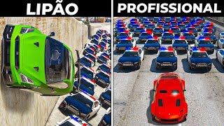 Aprendi as FUGAS MAIS VIRAIS do GTA 5 mizzy vs lipão [upl. by Asserat]