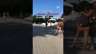 Tour Furman University in 60 Seconds [upl. by Bolan366]