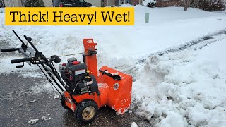 2023 Husqvarna ST224 Snow Blower Review A HOMEOWNERS DREAM [upl. by Laehpar]