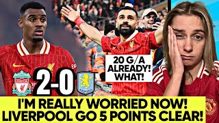 Someone Stop Liverpool PLZ Salah Isnt Normal Liverpool 20 Aston Villa Reaction [upl. by Theresa]