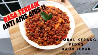 RESEP SAMBAL KERANG PEDAS DAUN JERUK  SUMPAHHHHHH ENAKK PAKE BANGET [upl. by Adnawad319]