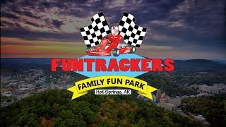 Family Fun in Hot Springs AR  Funtrackers Family Fun Park [upl. by Susejedesoj776]