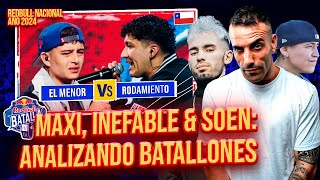 EL MENOR ARRANCA EN REDBULL 💥 MAXI INEFABLE Y SOEN ANALIZAN EL MENOR VS RODAMIENTO 🇨🇱 Reacción [upl. by Adnuhsal]