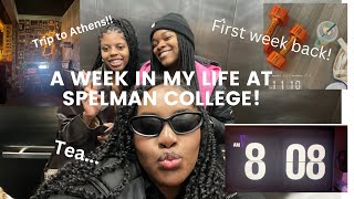 FIRST WEEK BACK SPRING SEMESTER AT SPELMAN COLLEGE [upl. by Alyahsal]