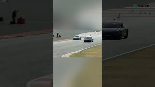 TESLA vs PORSCHE Model 3  Cayman GT4 [upl. by Ardy]