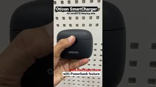 Oticon SmartCharger for miniRITE  RIC Rechargeable Bluetooth Hearing aids with Powerbank feature [upl. by Atiuqihs]