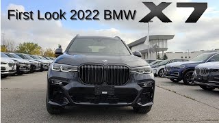 First Look at 2022 BMW X7 xDrive40i Arctic Grey Metallic [upl. by Regni]