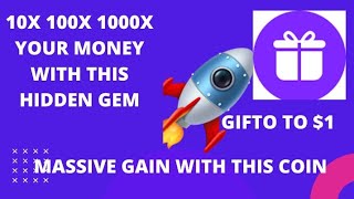 Gifto GTO Coin Price Prediction 2021  1000x Altcoin [upl. by Ardnnaed53]