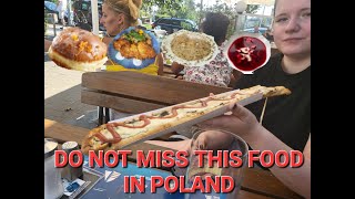 10 Must Try POLISH FOOD in POLAND FirstTime Food Tour Guide [upl. by Eenerb]