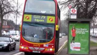 Route 79 London Buses in North West London 27 January 2010 [upl. by Noral]