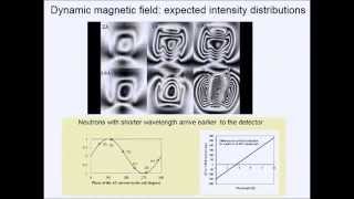 Imaging of dynamic magnetic fields with spin polarized neutron beams [upl. by Relyhcs363]