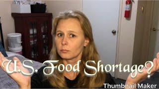 Upcoming Food Shortage In The United States [upl. by Ai]