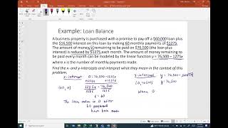 Math Modeling Section 13  Linear Functions [upl. by Etteoj]