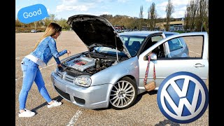 golf 4 r32 test acceleration sur autobahn [upl. by Jeramie341]