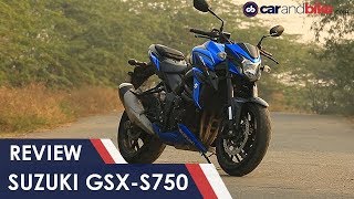 Suzuki GSXS750 Review  NDTV carandbike [upl. by Selestina826]