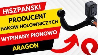 Hak holowniczy wypinany pionowo ARAGON  Montaż i Prezentacja [upl. by Drareg626]