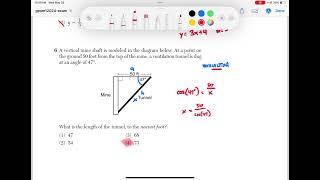 GEOMETRY JAN 2024 MULTIPLE CHOICE  EZ as Pi [upl. by Ihsar]